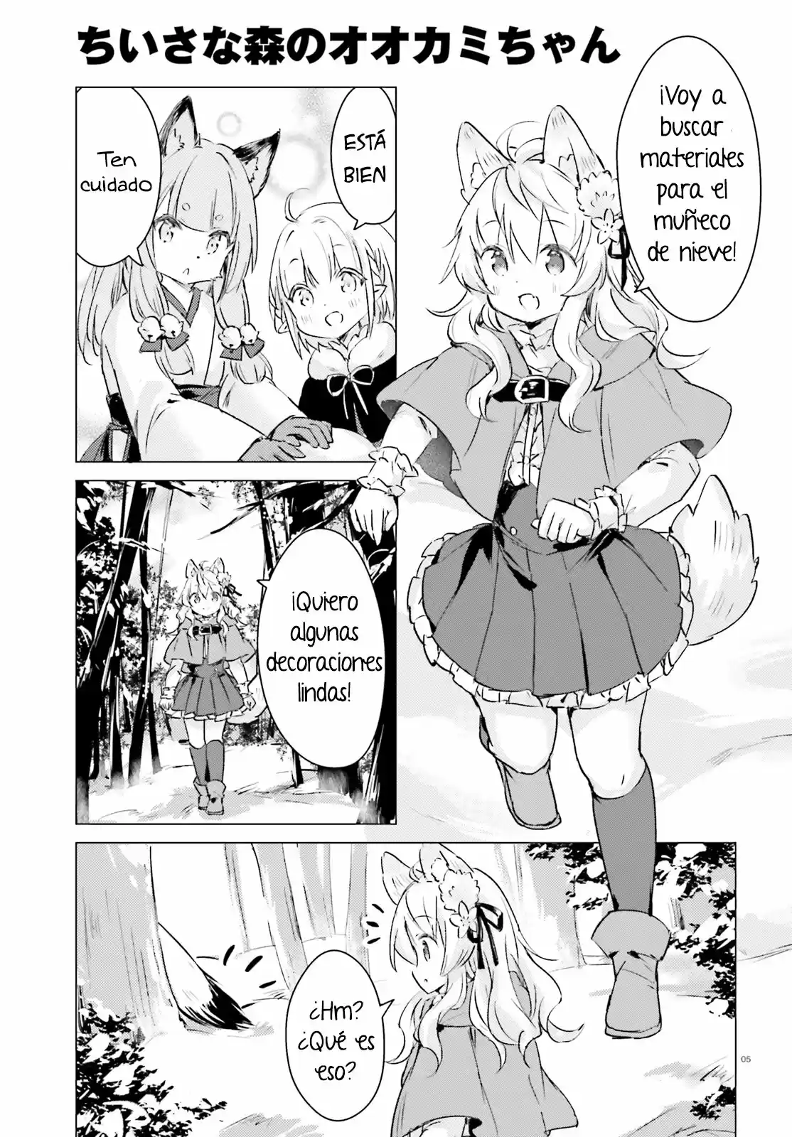 Chiisana Mori No Ookami-chan - Capítulo 9 - Página 5 - LectorTMOo