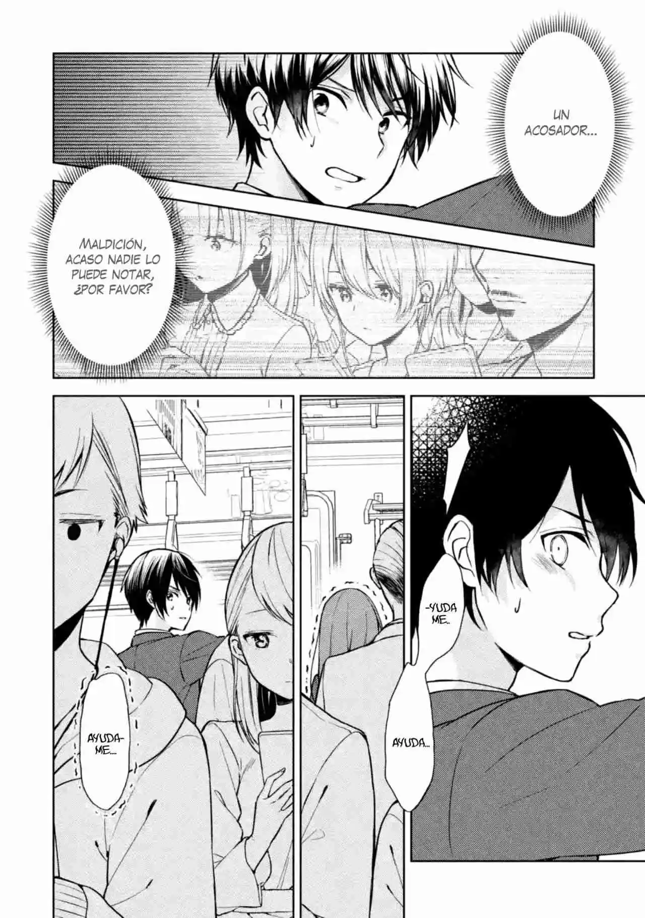 Chikan Saresou Ni Natteiru S-kyuu Bishoujo Wo Tasuketara Tonari No Seki No Osananajimi Datta capítulo 1 página 6