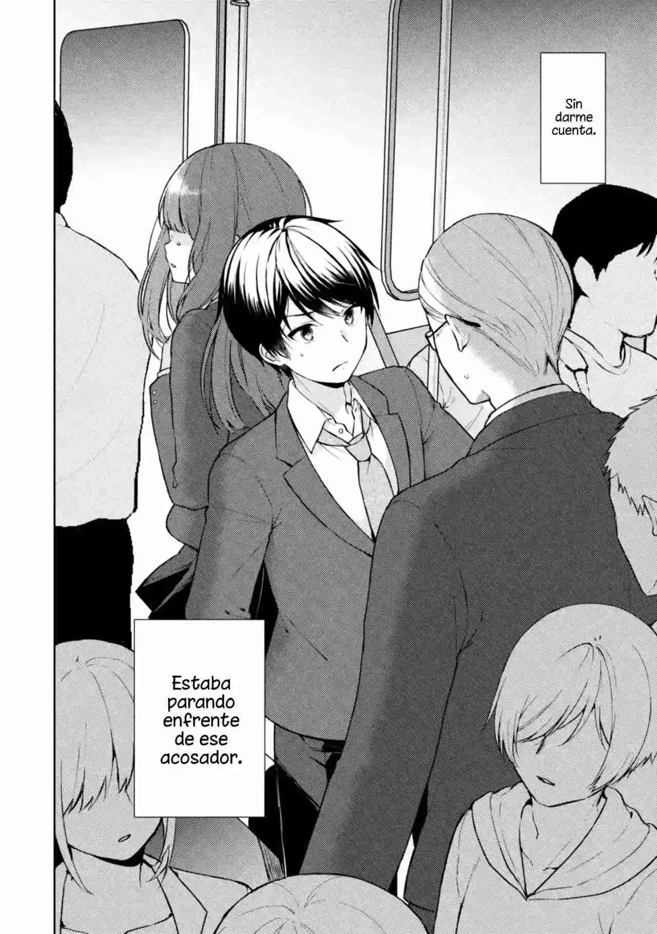Chikan Saresou Ni Natteiru S-kyuu Bishoujo Wo Tasuketara Tonari No Seki No Osananajimi Datta capítulo 1 página 8