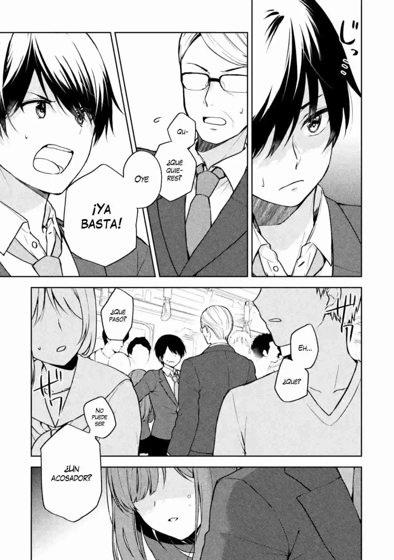 Chikan Saresou Ni Natteiru S-kyuu Bishoujo Wo Tasuketara Tonari No Seki No Osananajimi Datta capítulo 1 página 9