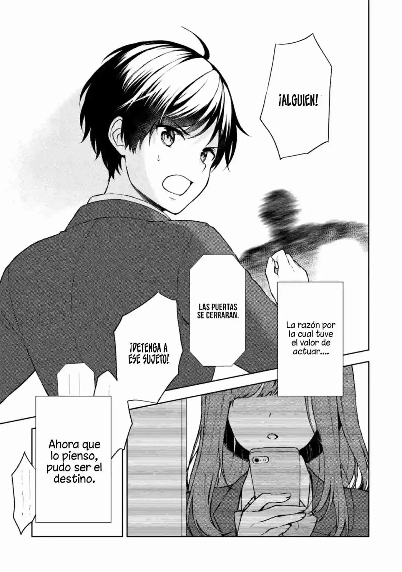 Chikan Saresou Ni Natteiru S-kyuu Bishoujo Wo Tasuketara Tonari No Seki No Osananajimi Datta capítulo 1 página 11