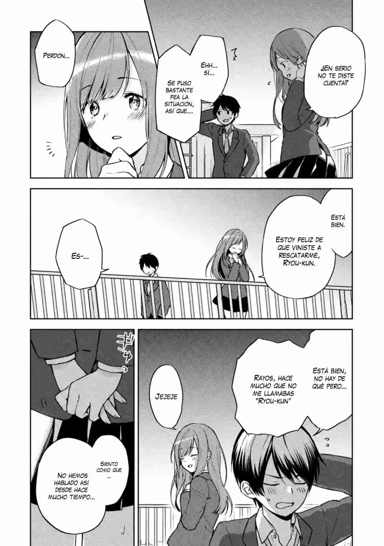 Chikan Saresou Ni Natteiru S-kyuu Bishoujo Wo Tasuketara Tonari No Seki No Osananajimi Datta capítulo 1 página 19