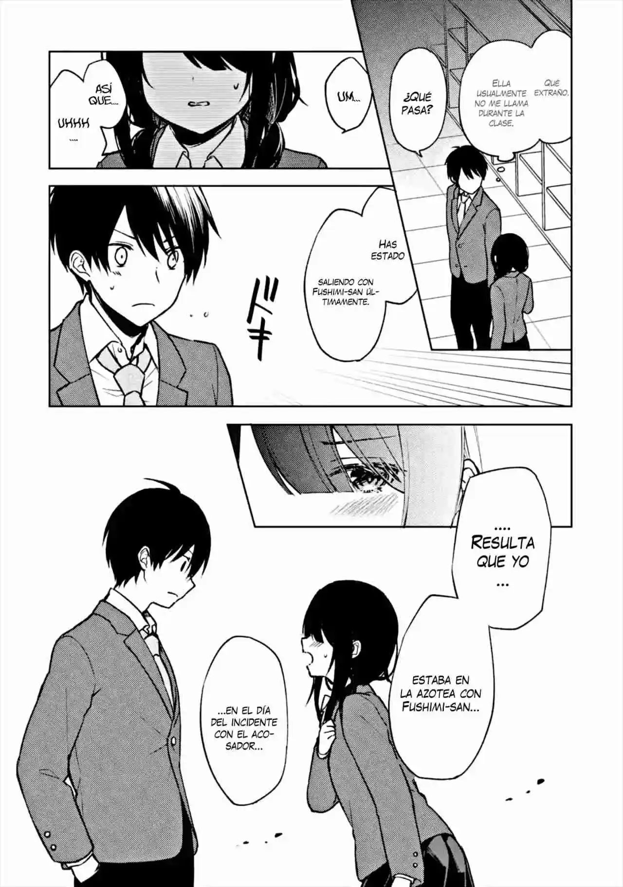 Chikan Saresou Ni Natteiru S-kyuu Bishoujo Wo Tasuketara Tonari No Seki No Osananajimi Datta capítulo 11 página 10