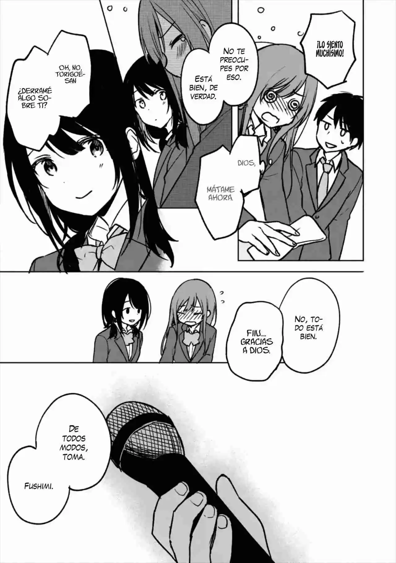 Chikan Saresou Ni Natteiru S-kyuu Bishoujo Wo Tasuketara Tonari No Seki No Osananajimi Datta capítulo 18 página 14