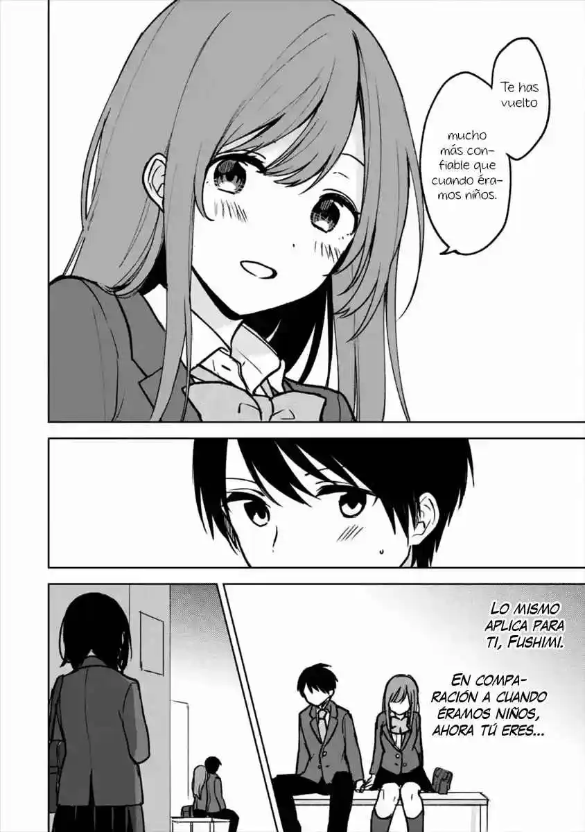 Chikan Saresou Ni Natteiru S-kyuu Bishoujo Wo Tasuketara Tonari No Seki No Osananajimi Datta capítulo 19 página 12
