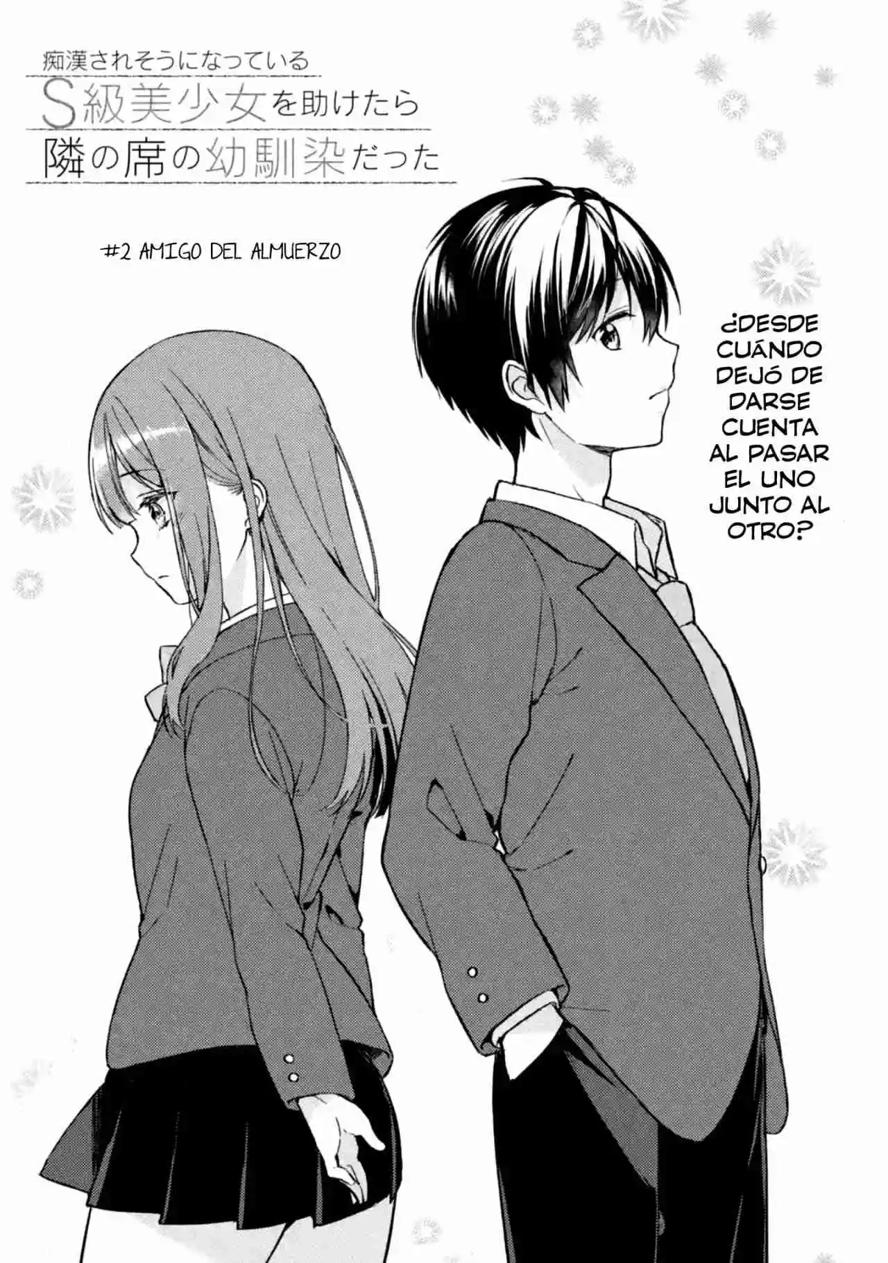 Chikan Saresou Ni Natteiru S-kyuu Bishoujo Wo Tasuketara Tonari No Seki No Osananajimi Datta capítulo 2 página 5