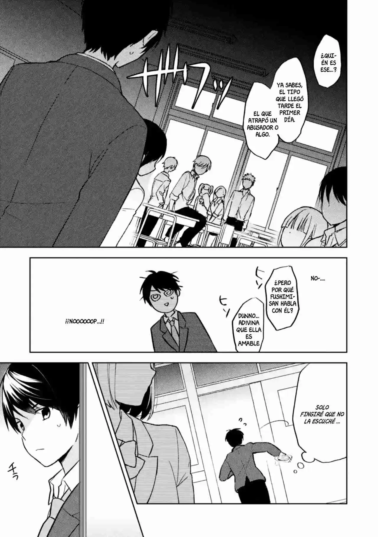 Chikan Saresou Ni Natteiru S-kyuu Bishoujo Wo Tasuketara Tonari No Seki No Osananajimi Datta capítulo 2 página 9