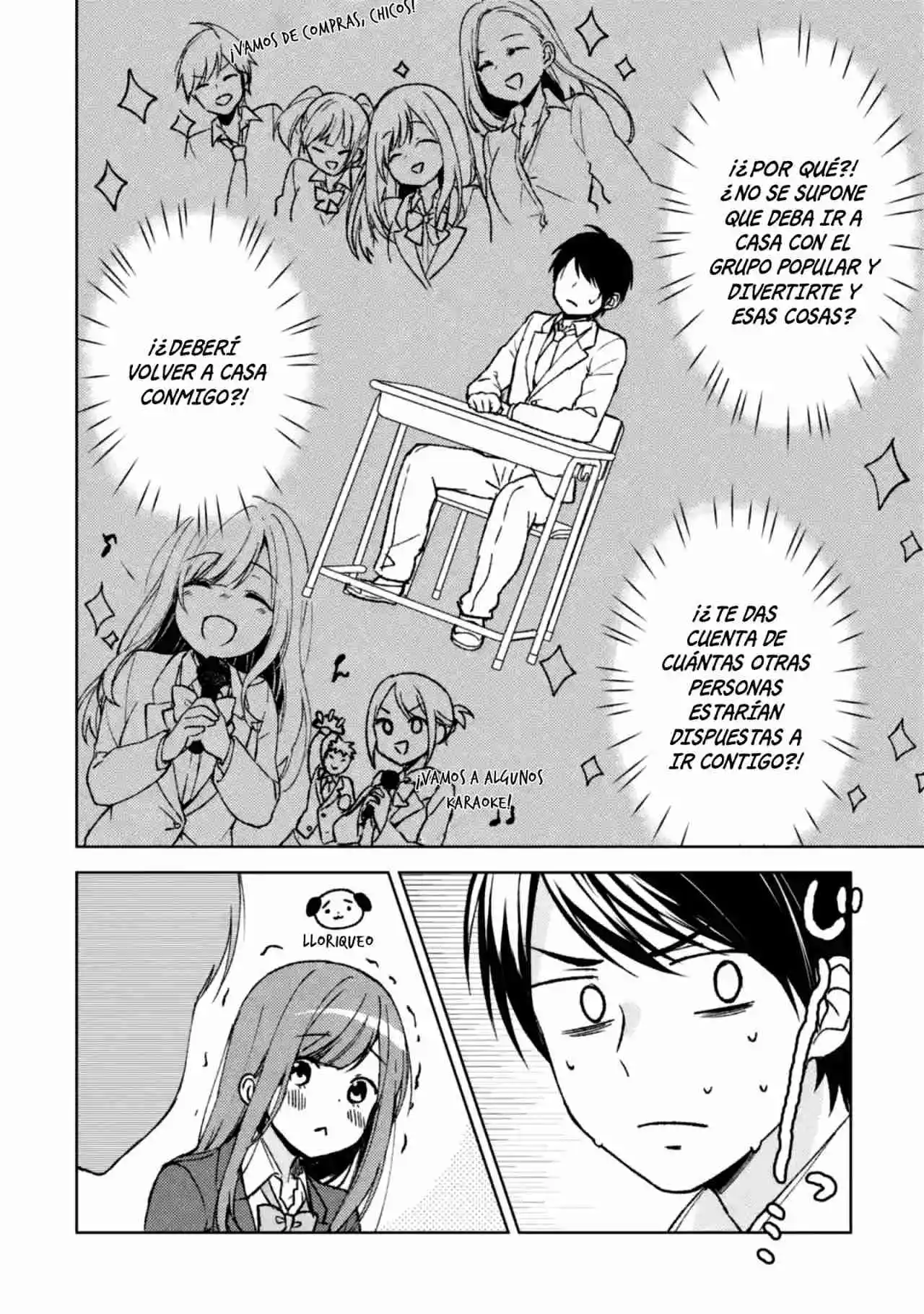 Chikan Saresou Ni Natteiru S-kyuu Bishoujo Wo Tasuketara Tonari No Seki No Osananajimi Datta capítulo 2 página 26