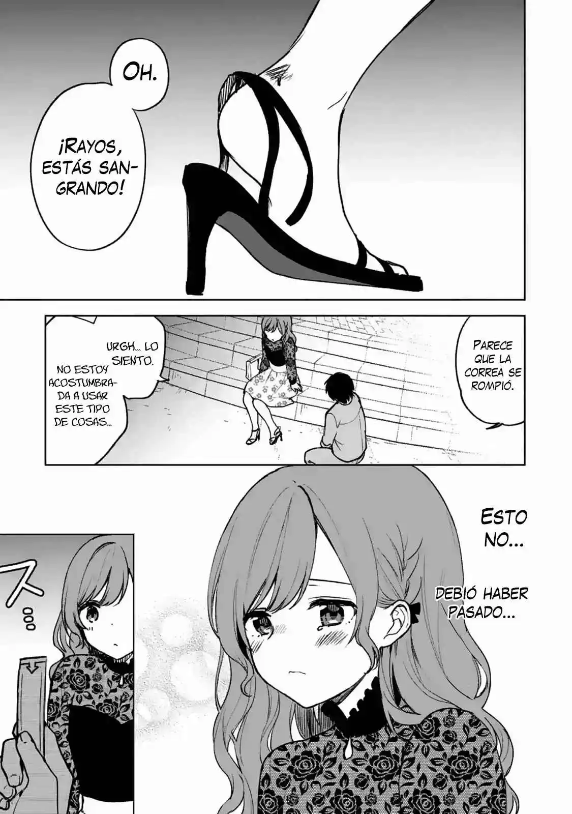 Chikan Saresou Ni Natteiru S-kyuu Bishoujo Wo Tasuketara Tonari No Seki No Osananajimi Datta capítulo 22 página 7