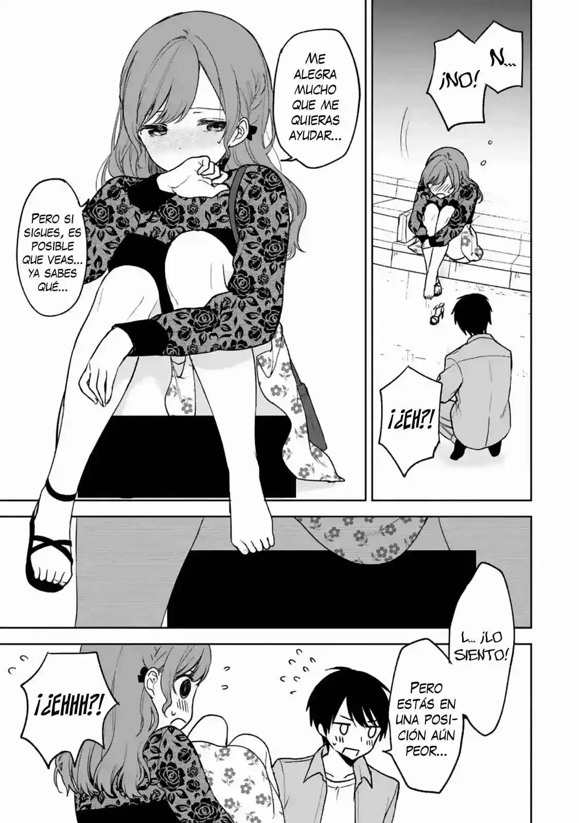 Chikan Saresou Ni Natteiru S-kyuu Bishoujo Wo Tasuketara Tonari No Seki No Osananajimi Datta capítulo 22 página 9
