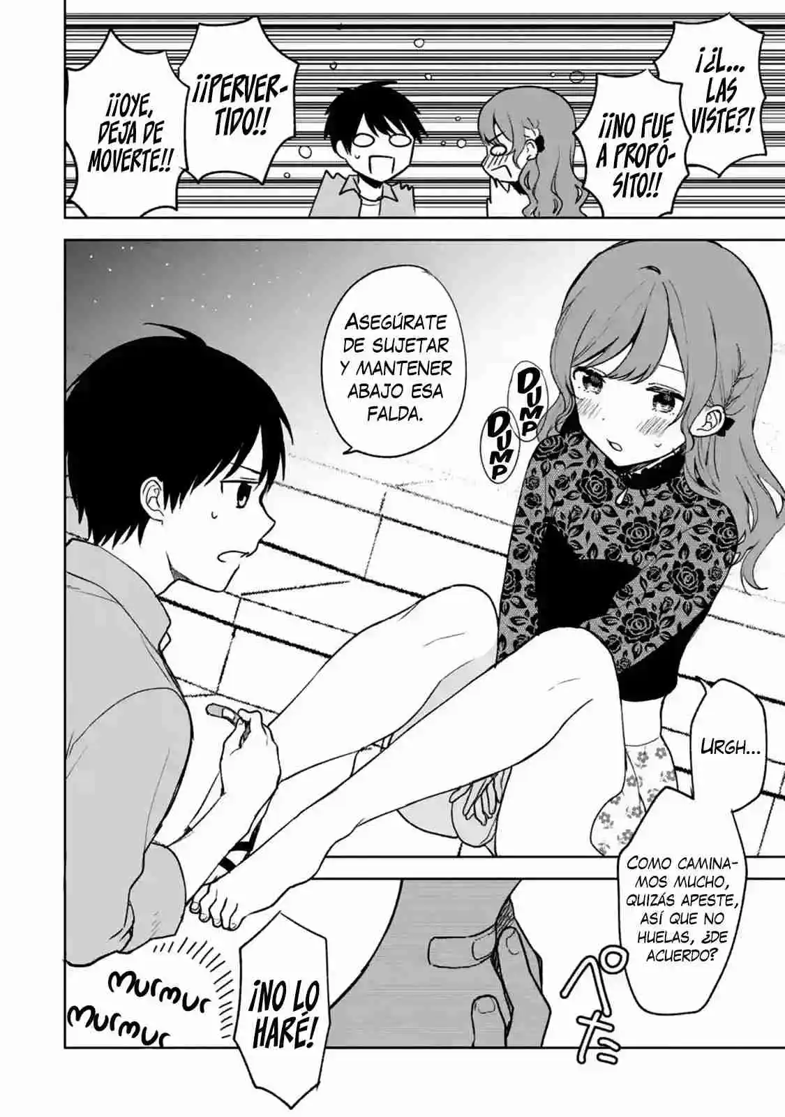 Chikan Saresou Ni Natteiru S-kyuu Bishoujo Wo Tasuketara Tonari No Seki No Osananajimi Datta capítulo 22 página 10