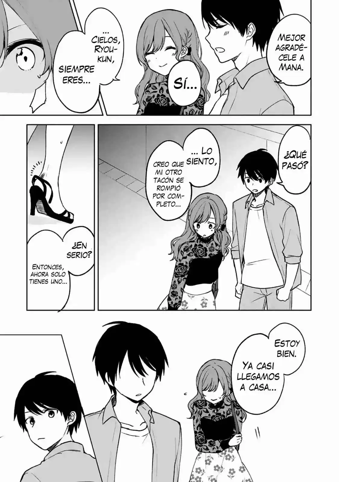 Chikan Saresou Ni Natteiru S-kyuu Bishoujo Wo Tasuketara Tonari No Seki No Osananajimi Datta capítulo 22 página 13