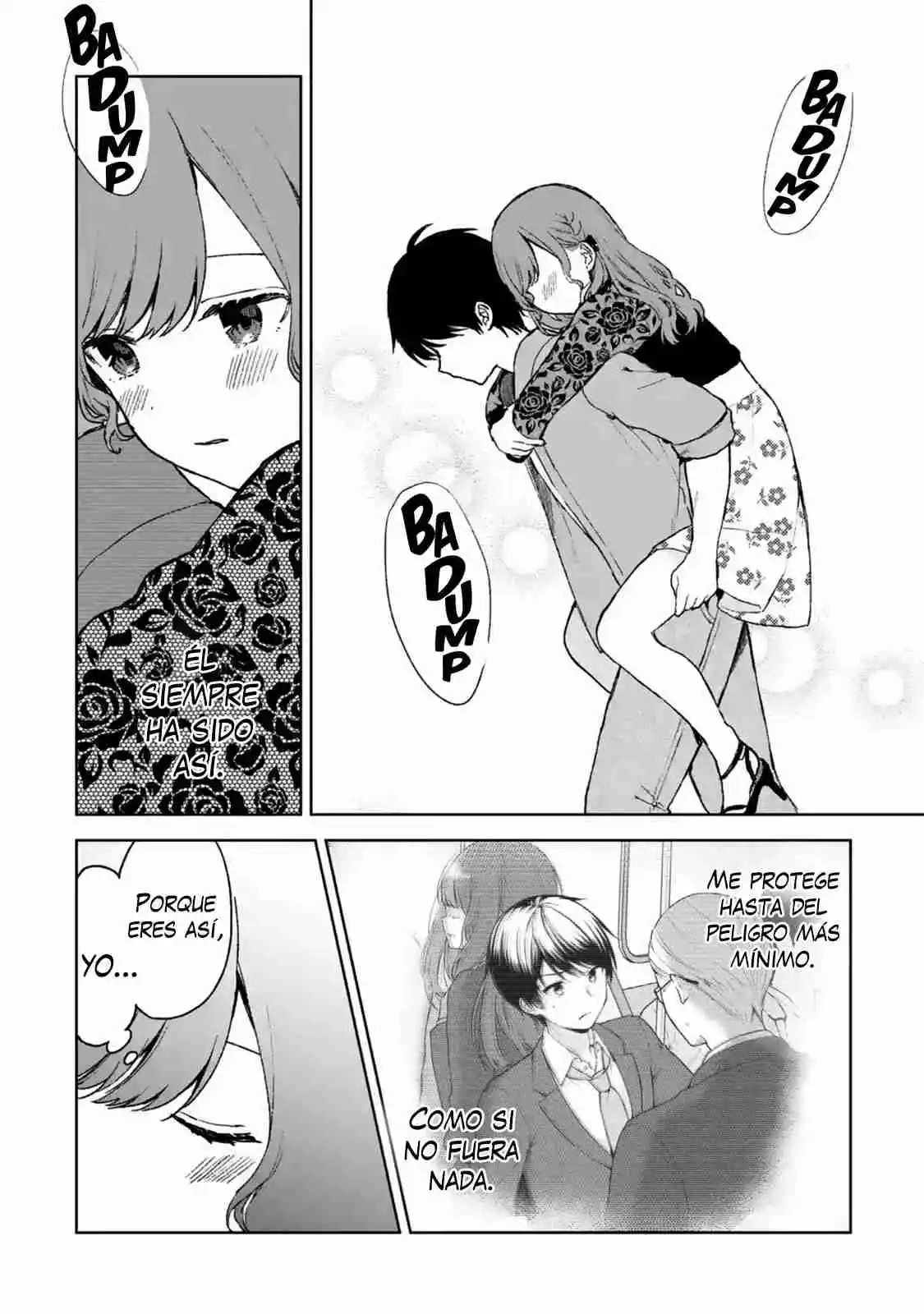 Chikan Saresou Ni Natteiru S-kyuu Bishoujo Wo Tasuketara Tonari No Seki No Osananajimi Datta capítulo 22 página 16