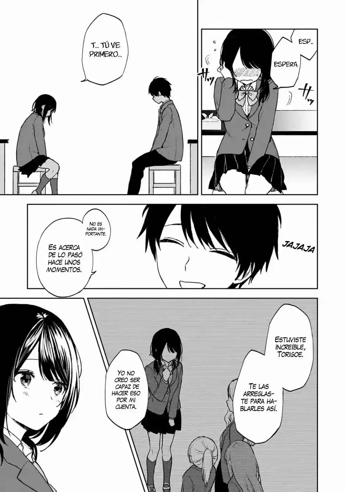 Chikan Saresou Ni Natteiru S-kyuu Bishoujo Wo Tasuketara Tonari No Seki No Osananajimi Datta capítulo 23 página 11