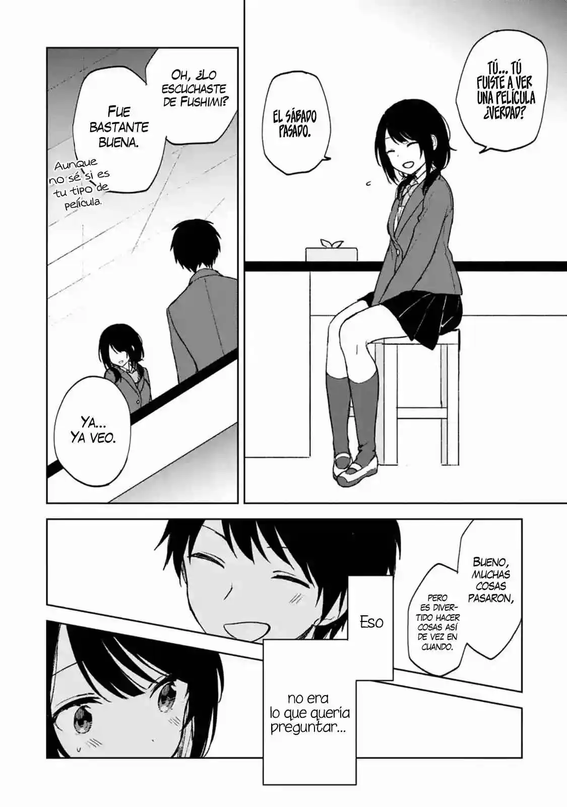Chikan Saresou Ni Natteiru S-kyuu Bishoujo Wo Tasuketara Tonari No Seki No Osananajimi Datta capítulo 23 página 14