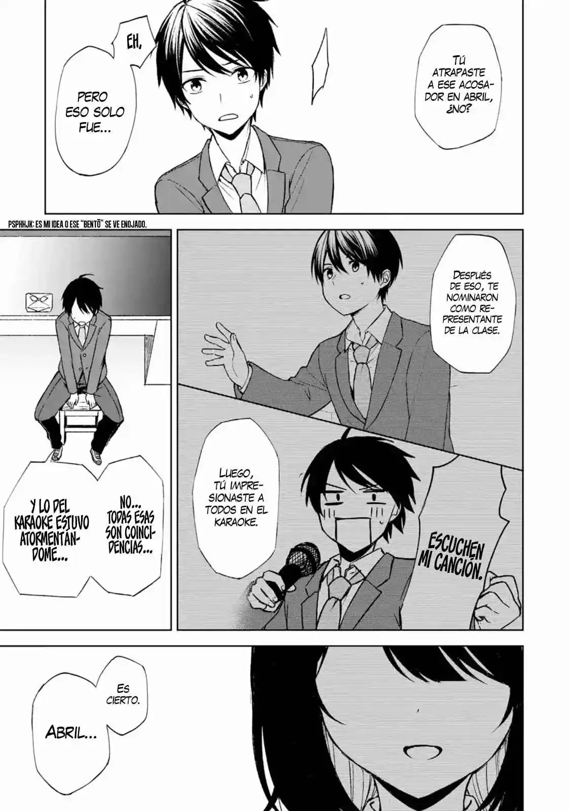 Chikan Saresou Ni Natteiru S-kyuu Bishoujo Wo Tasuketara Tonari No Seki No Osananajimi Datta capítulo 23 página 17
