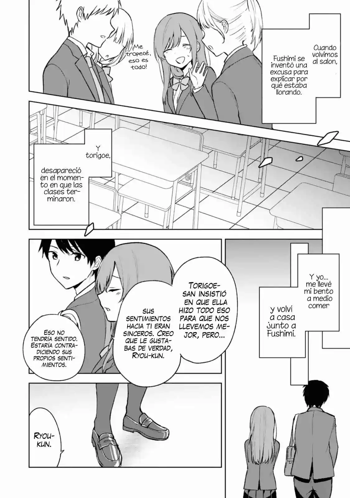 Chikan Saresou Ni Natteiru S-kyuu Bishoujo Wo Tasuketara Tonari No Seki No Osananajimi Datta capítulo 25 página 34