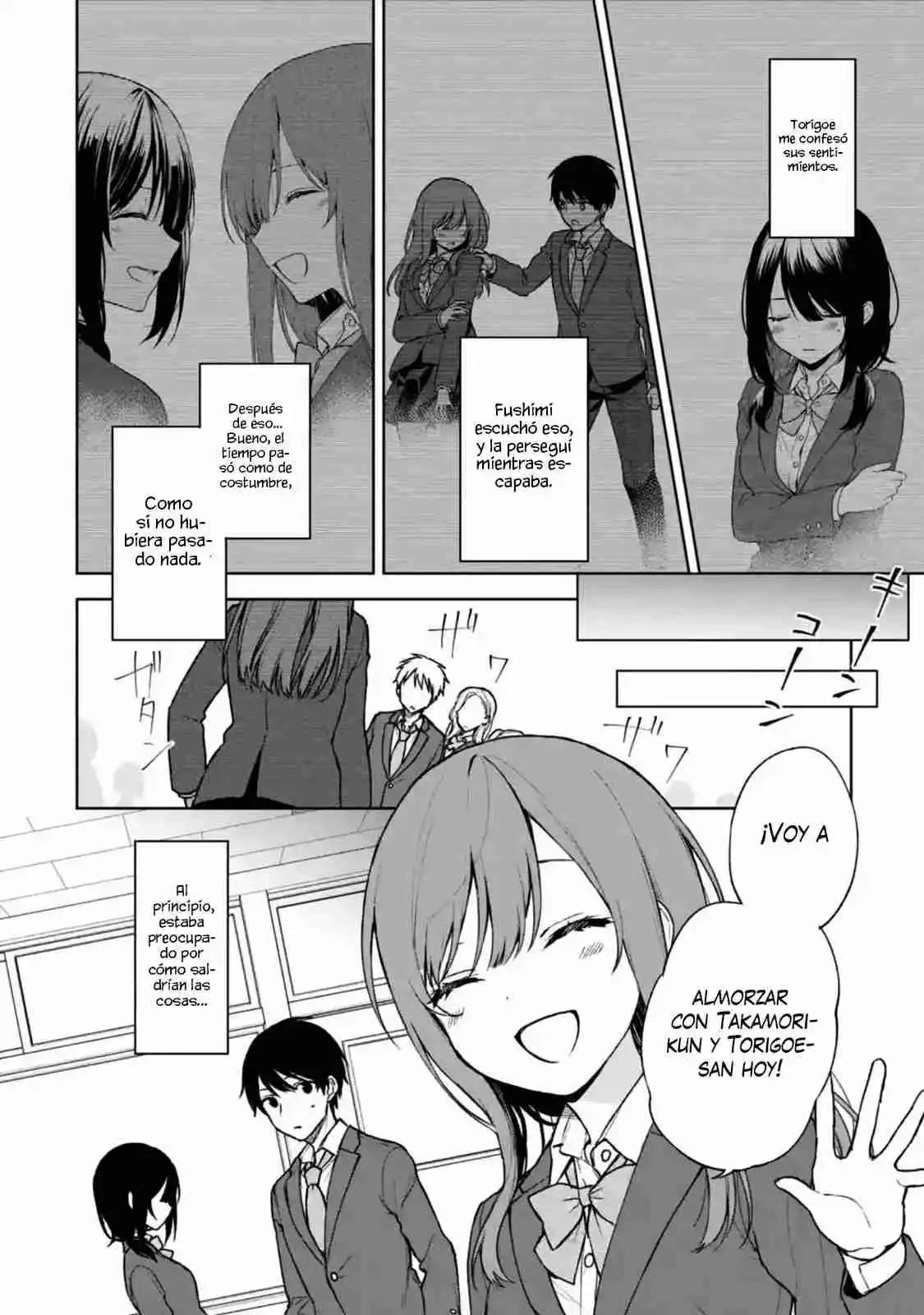 Chikan Saresou Ni Natteiru S-kyuu Bishoujo Wo Tasuketara Tonari No Seki No Osananajimi Datta capítulo 26 página 8