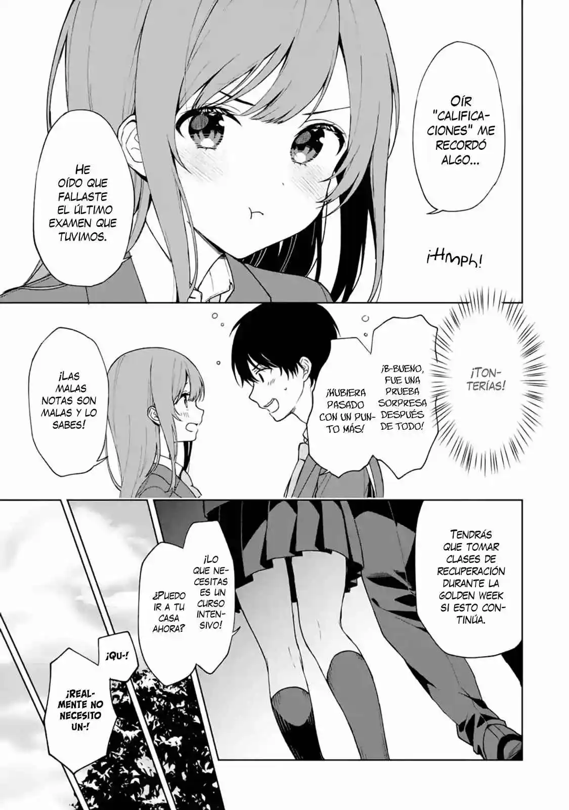 Chikan Saresou Ni Natteiru S-kyuu Bishoujo Wo Tasuketara Tonari No Seki No Osananajimi Datta capítulo 27 página 4