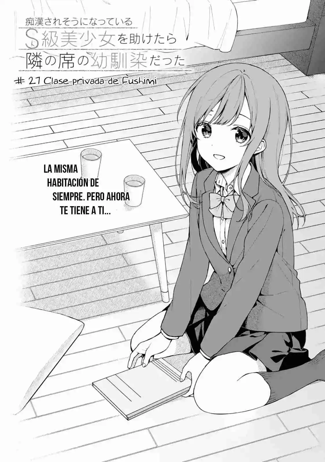 Chikan Saresou Ni Natteiru S-kyuu Bishoujo Wo Tasuketara Tonari No Seki No Osananajimi Datta capítulo 27 página 5