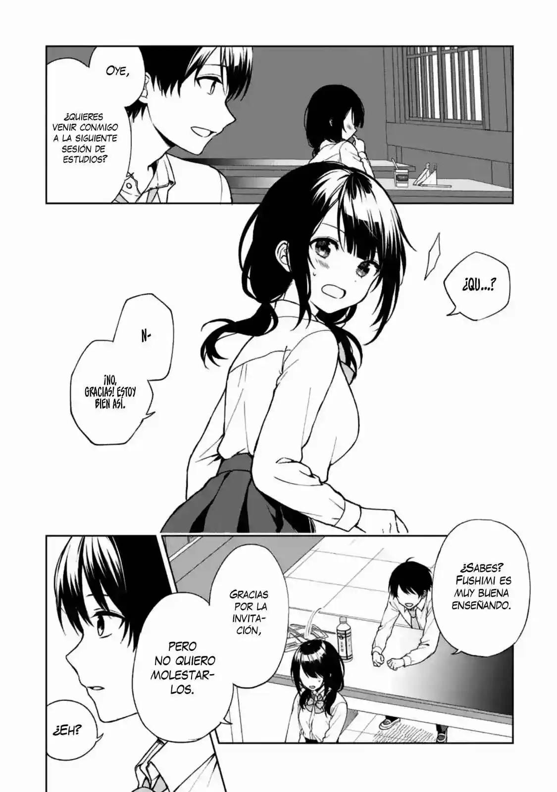 Chikan Saresou Ni Natteiru S-kyuu Bishoujo Wo Tasuketara Tonari No Seki No Osananajimi Datta capítulo 28 página 4