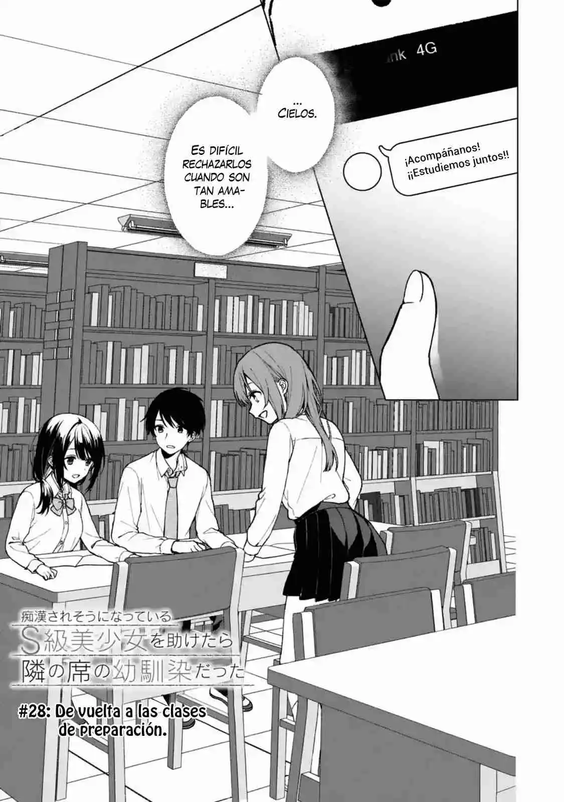 Chikan Saresou Ni Natteiru S-kyuu Bishoujo Wo Tasuketara Tonari No Seki No Osananajimi Datta capítulo 28 página 7
