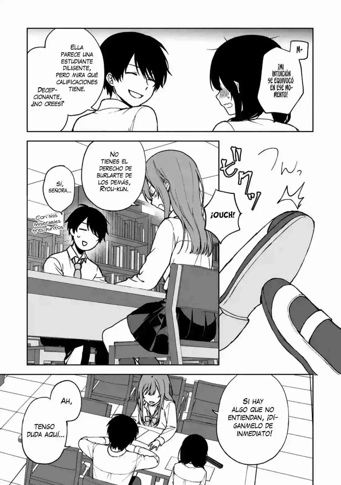 Chikan Saresou Ni Natteiru S-kyuu Bishoujo Wo Tasuketara Tonari No Seki No Osananajimi Datta capítulo 28 página 9