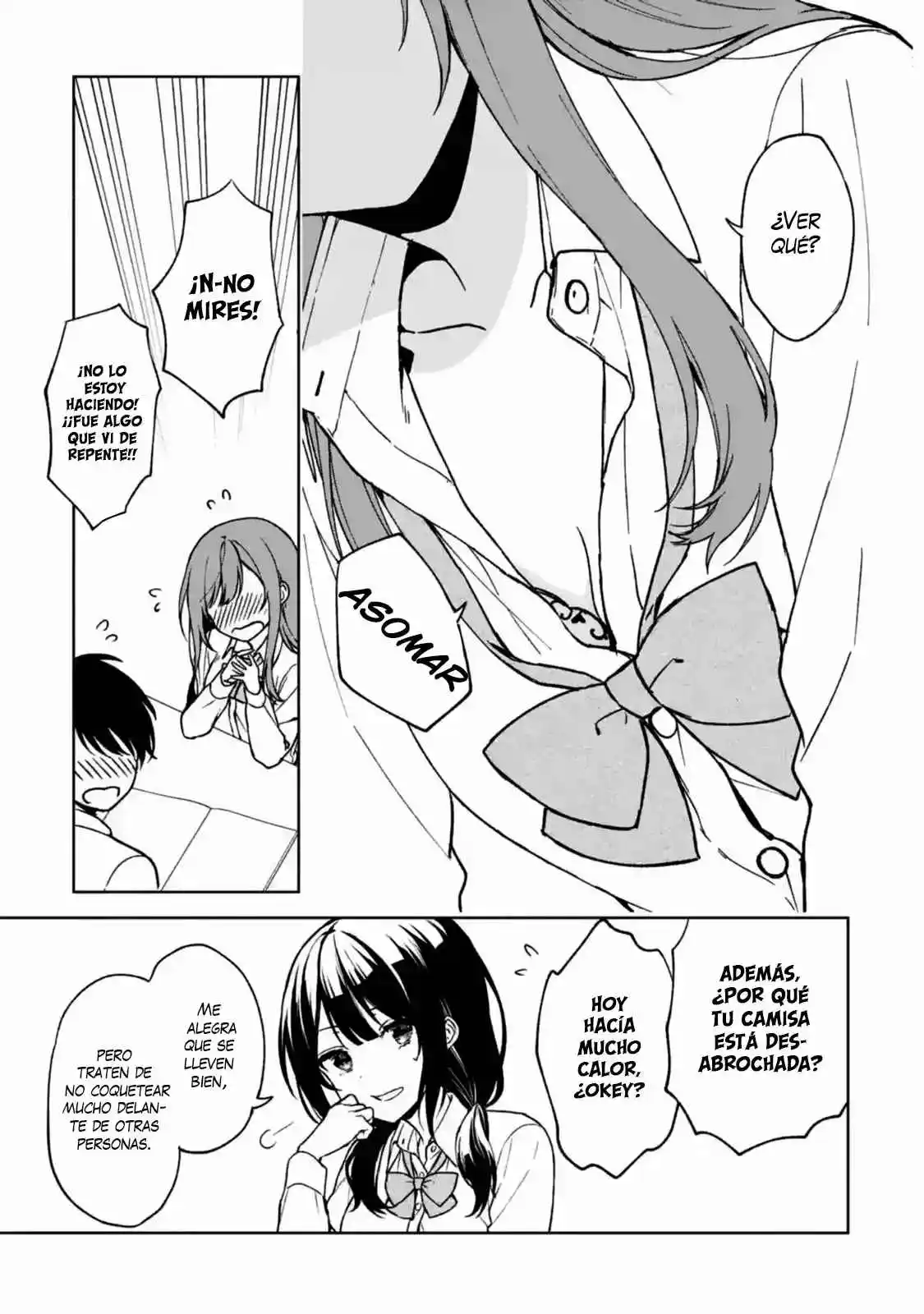 Chikan Saresou Ni Natteiru S-kyuu Bishoujo Wo Tasuketara Tonari No Seki No Osananajimi Datta capítulo 28 página 11