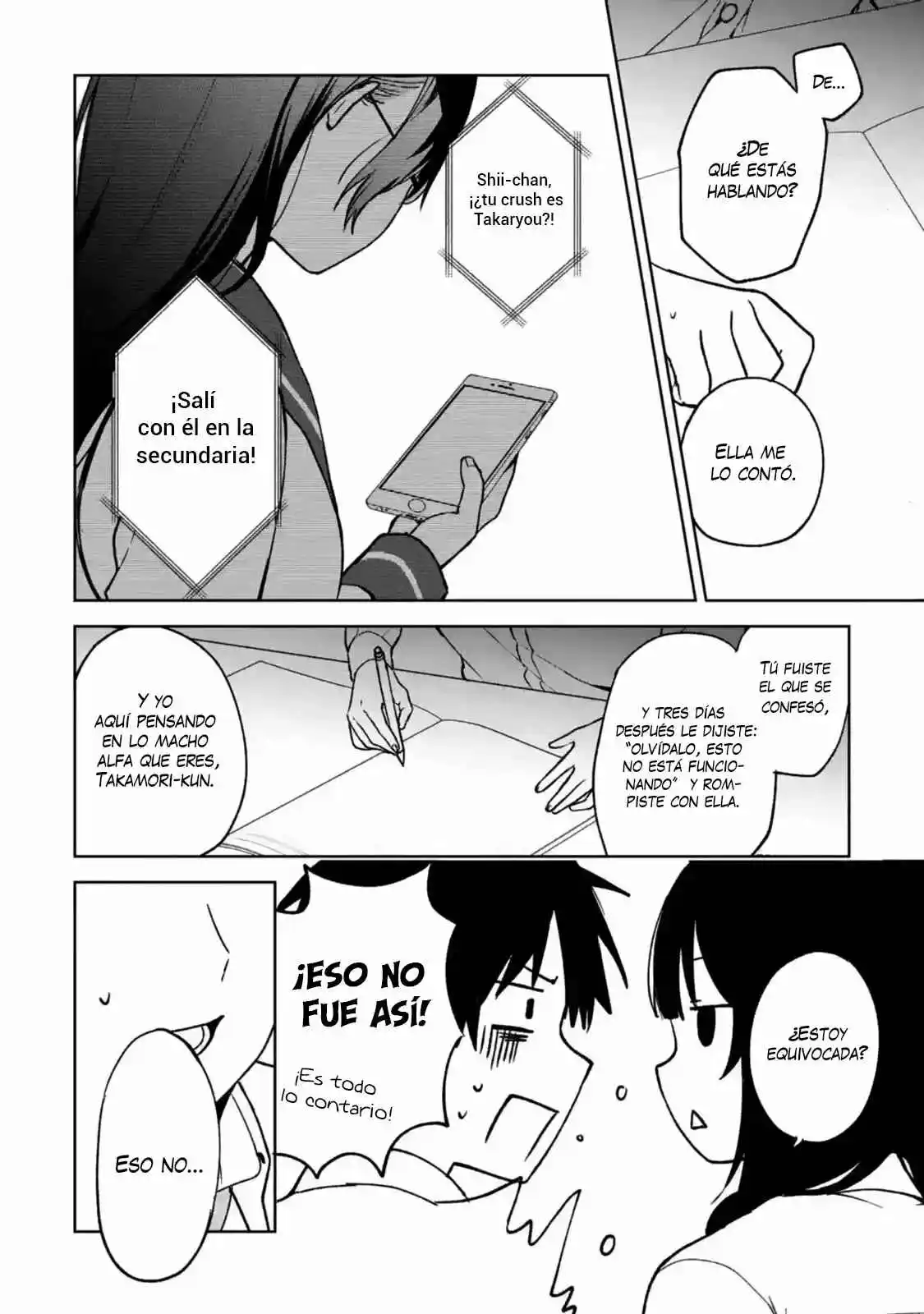 Chikan Saresou Ni Natteiru S-kyuu Bishoujo Wo Tasuketara Tonari No Seki No Osananajimi Datta capítulo 28 página 14