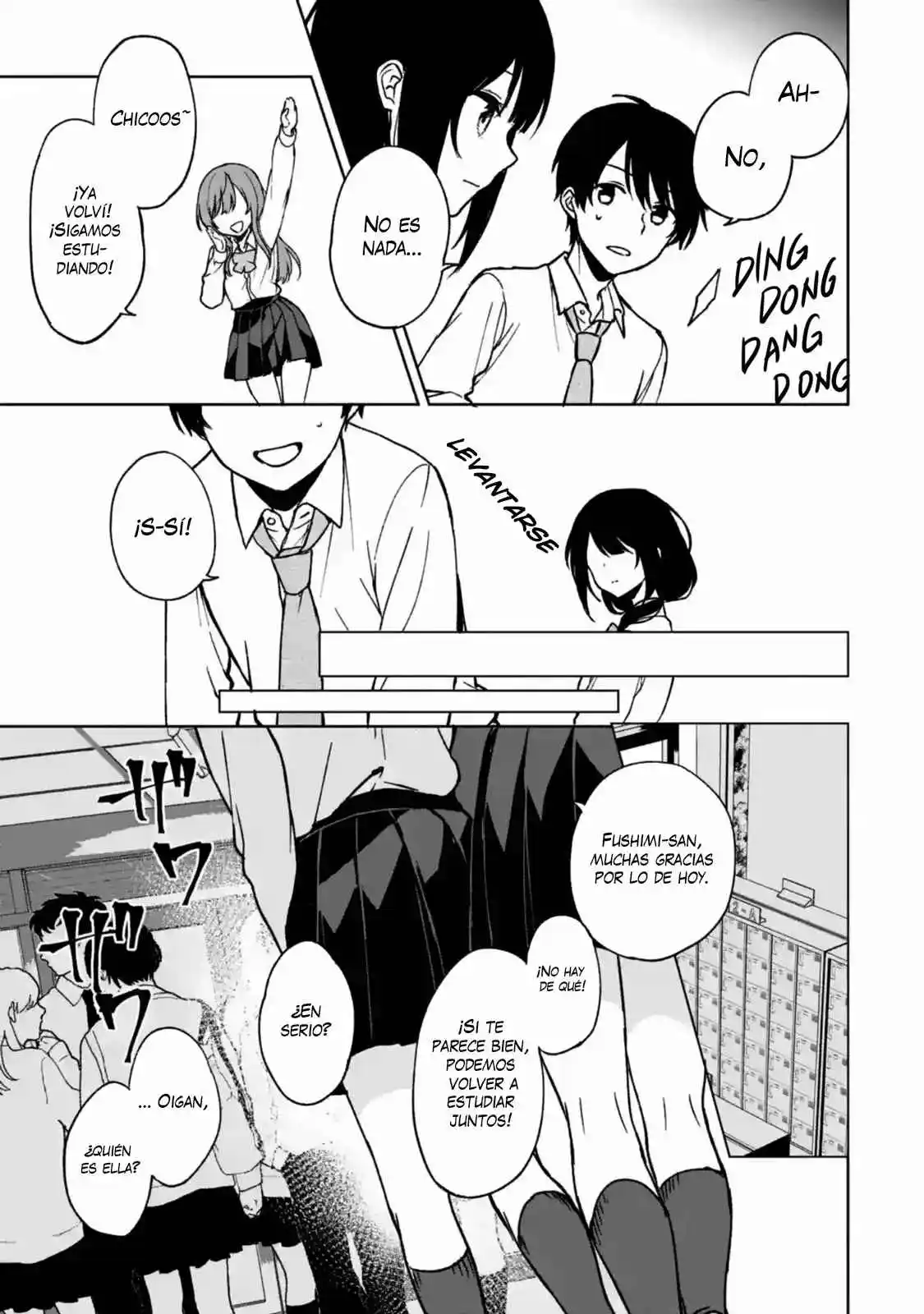 Chikan Saresou Ni Natteiru S-kyuu Bishoujo Wo Tasuketara Tonari No Seki No Osananajimi Datta capítulo 28 página 17