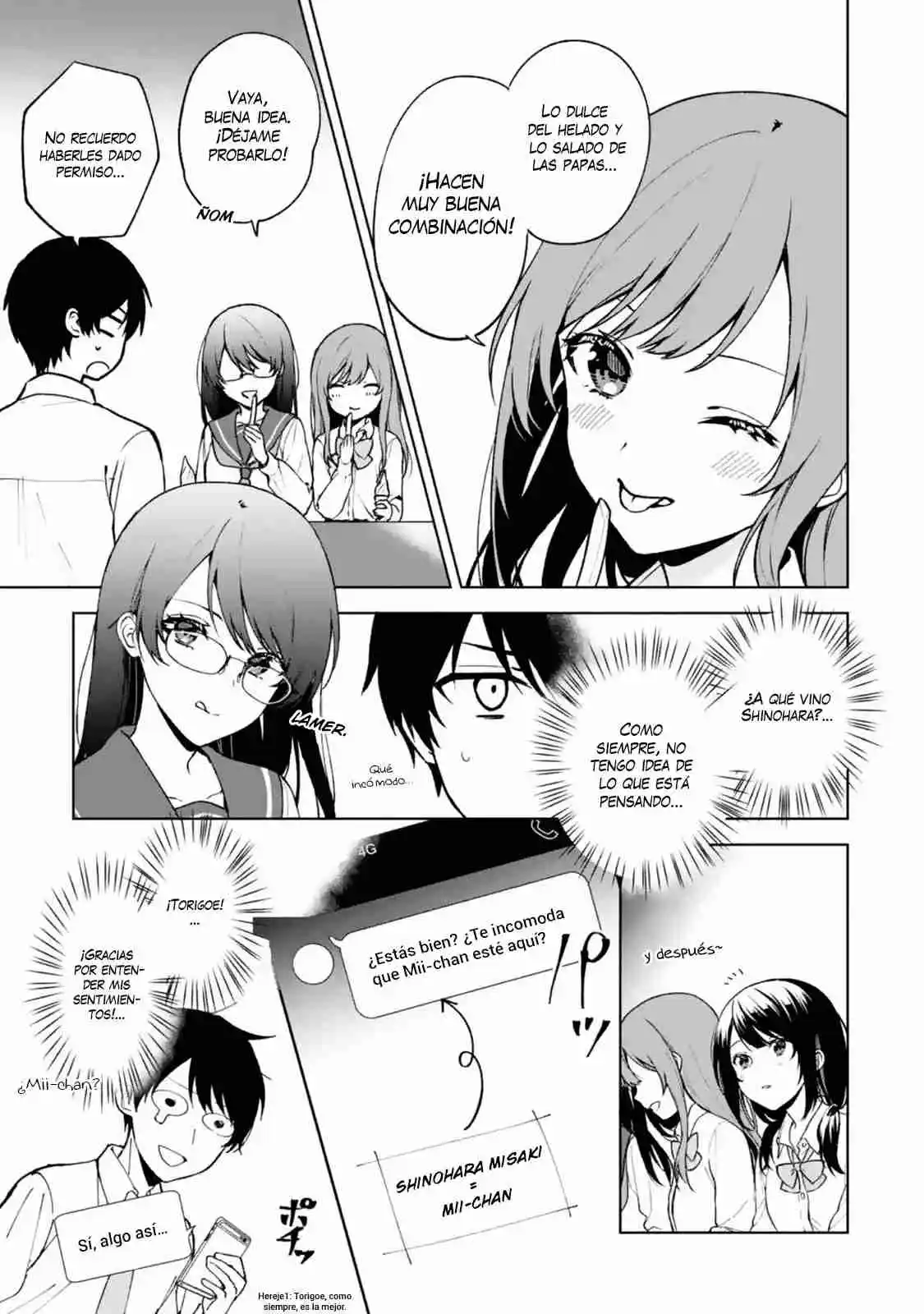 Chikan Saresou Ni Natteiru S-kyuu Bishoujo Wo Tasuketara Tonari No Seki No Osananajimi Datta capítulo 29 página 10