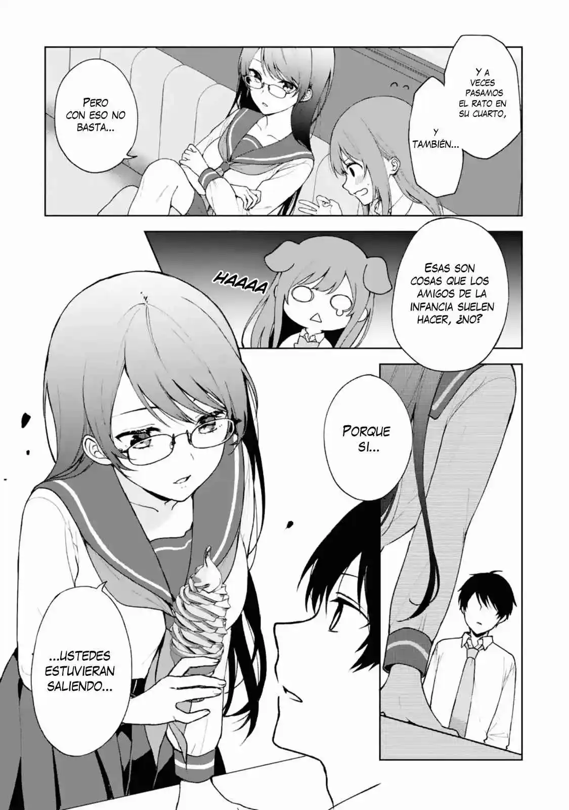 Chikan Saresou Ni Natteiru S-kyuu Bishoujo Wo Tasuketara Tonari No Seki No Osananajimi Datta capítulo 29 página 14