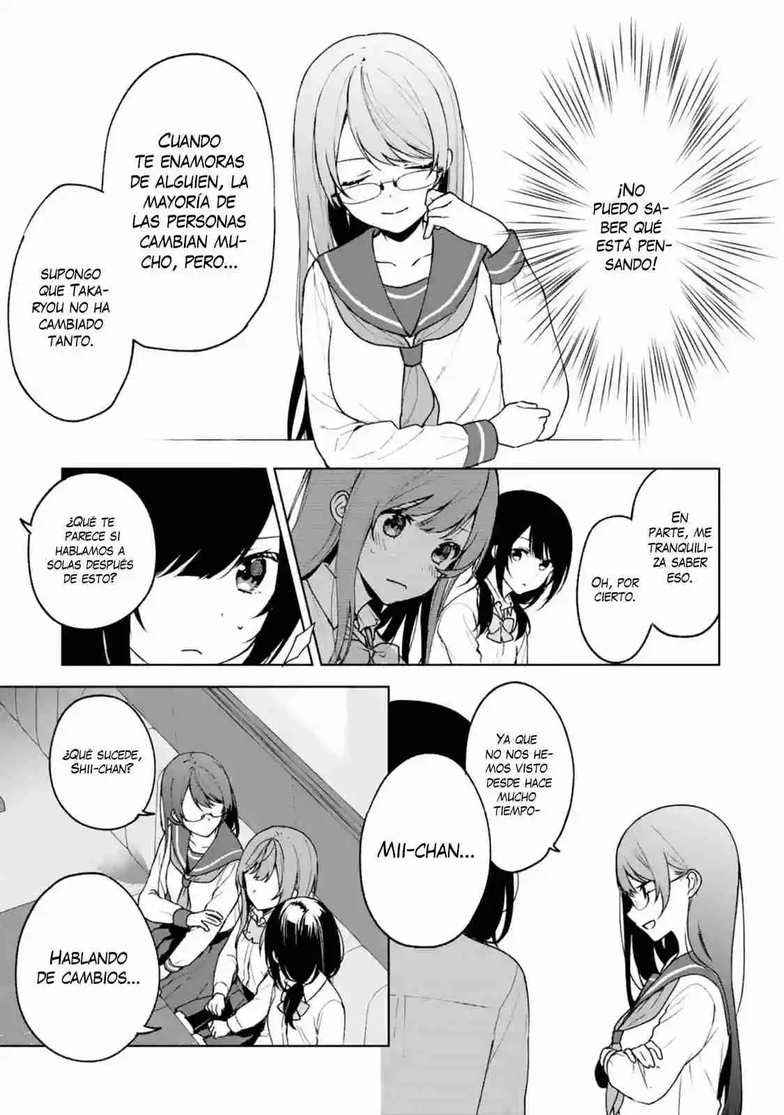 Chikan Saresou Ni Natteiru S-kyuu Bishoujo Wo Tasuketara Tonari No Seki No Osananajimi Datta capítulo 29 página 16