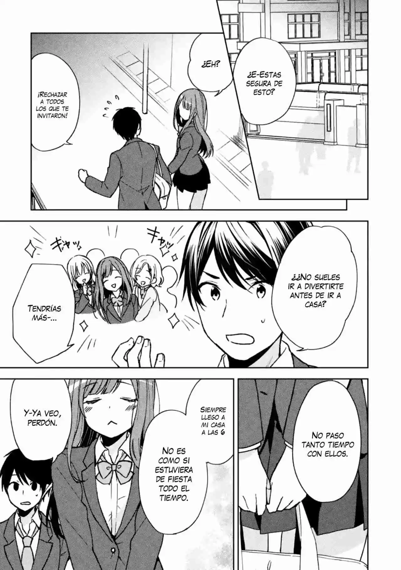 Chikan Saresou Ni Natteiru S-kyuu Bishoujo Wo Tasuketara Tonari No Seki No Osananajimi Datta capítulo 3 página 6