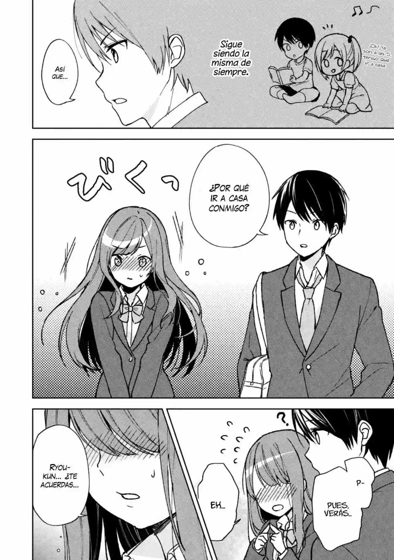 Chikan Saresou Ni Natteiru S-kyuu Bishoujo Wo Tasuketara Tonari No Seki No Osananajimi Datta capítulo 3 página 7