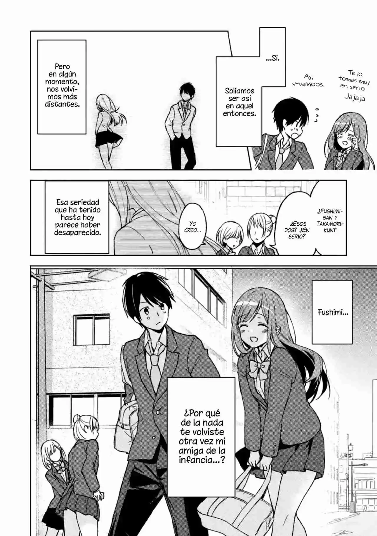 Chikan Saresou Ni Natteiru S-kyuu Bishoujo Wo Tasuketara Tonari No Seki No Osananajimi Datta capítulo 3 página 11