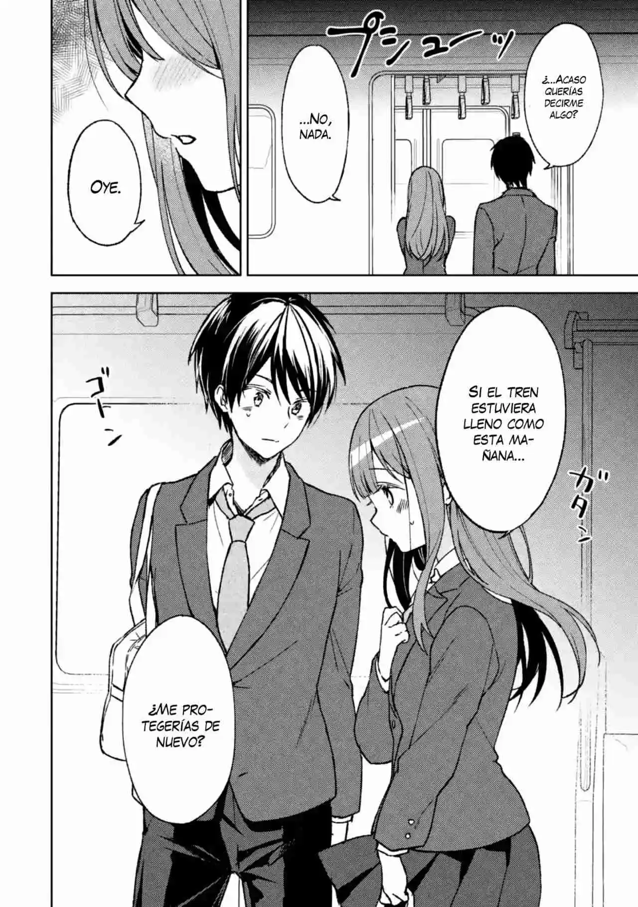 Chikan Saresou Ni Natteiru S-kyuu Bishoujo Wo Tasuketara Tonari No Seki No Osananajimi Datta capítulo 3 página 15
