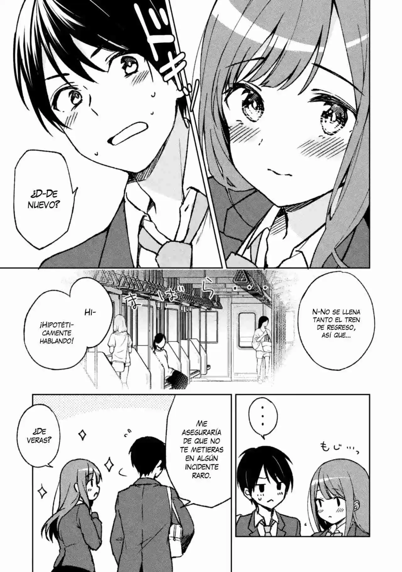 Chikan Saresou Ni Natteiru S-kyuu Bishoujo Wo Tasuketara Tonari No Seki No Osananajimi Datta capítulo 3 página 16