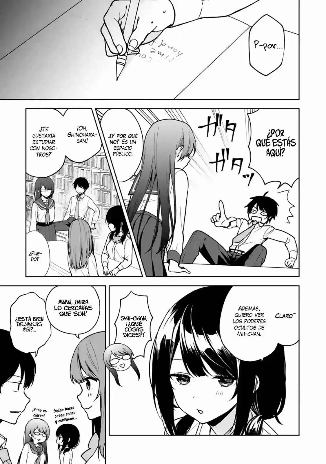 Chikan Saresou Ni Natteiru S-kyuu Bishoujo Wo Tasuketara Tonari No Seki No Osananajimi Datta capítulo 30 página 6