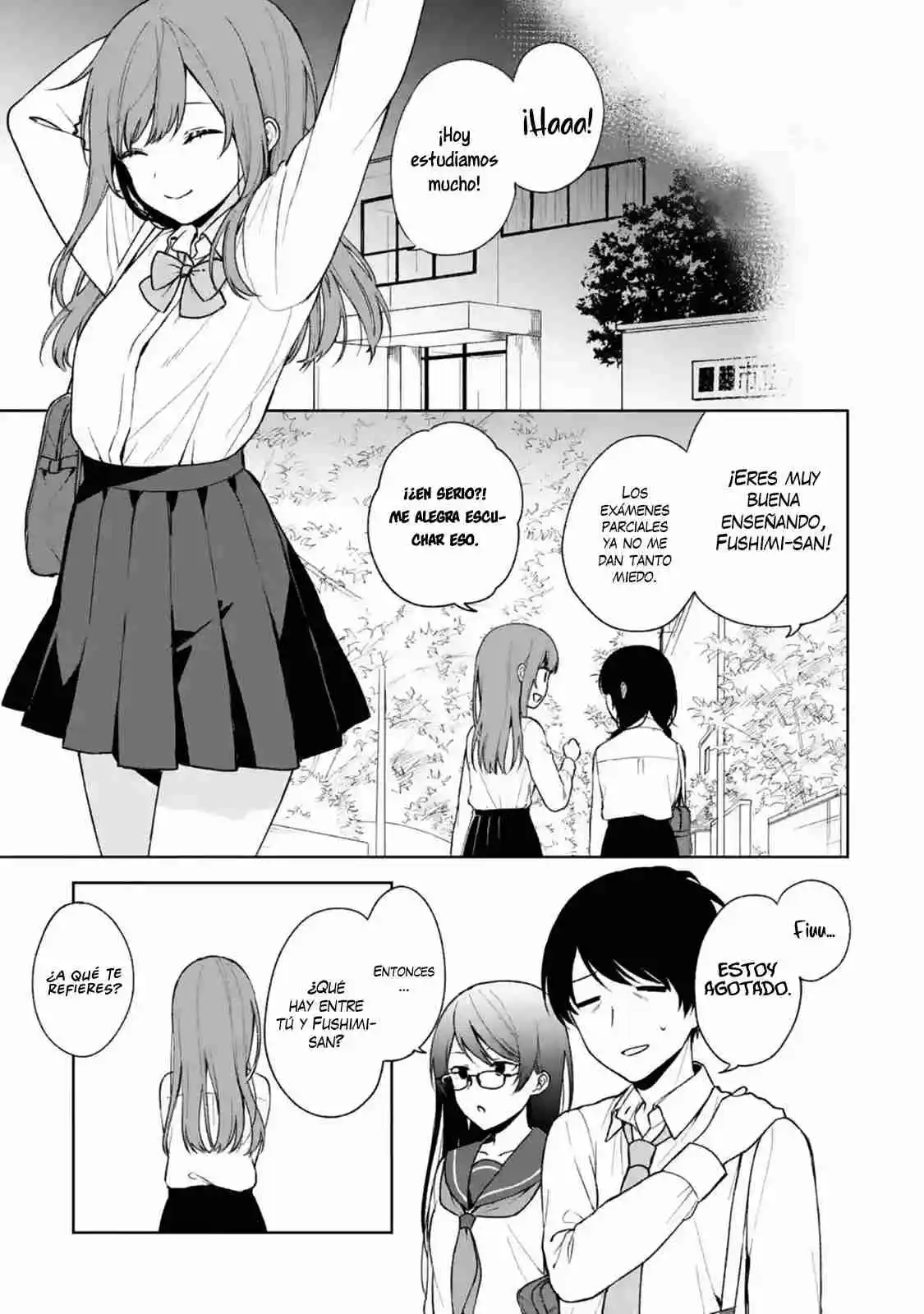Chikan Saresou Ni Natteiru S-kyuu Bishoujo Wo Tasuketara Tonari No Seki No Osananajimi Datta capítulo 30 página 8