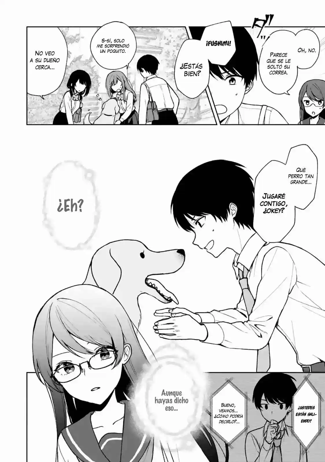 Chikan Saresou Ni Natteiru S-kyuu Bishoujo Wo Tasuketara Tonari No Seki No Osananajimi Datta capítulo 30 página 15