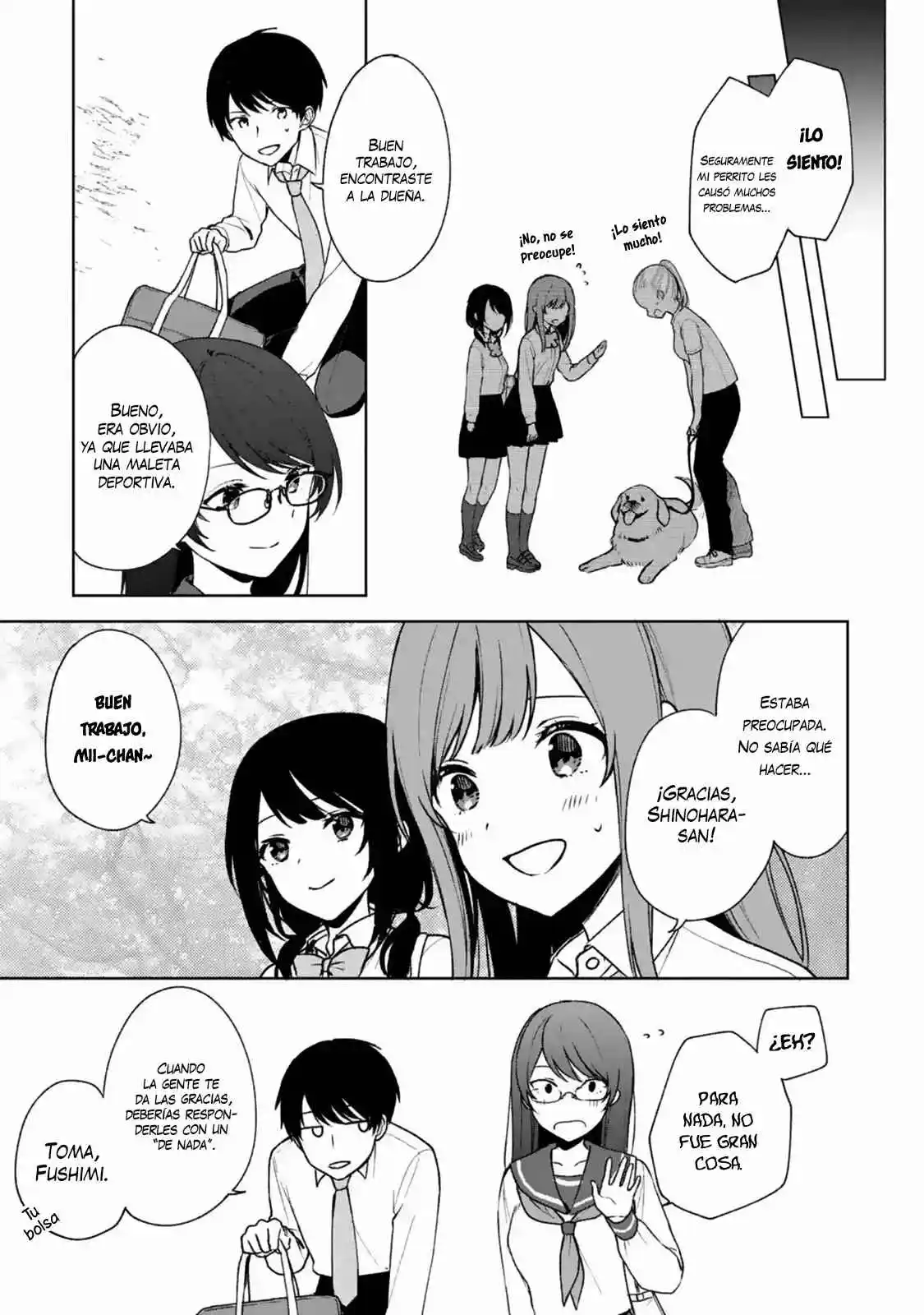 Chikan Saresou Ni Natteiru S-kyuu Bishoujo Wo Tasuketara Tonari No Seki No Osananajimi Datta capítulo 30 página 16