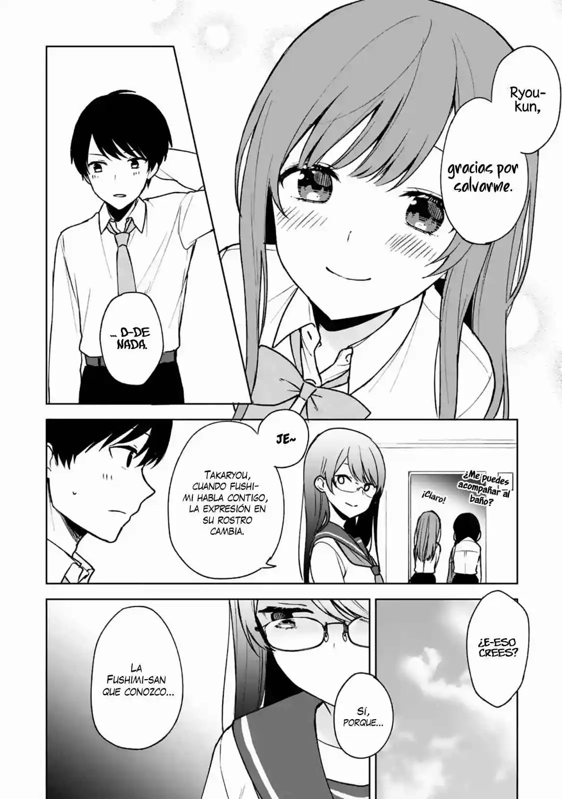 Chikan Saresou Ni Natteiru S-kyuu Bishoujo Wo Tasuketara Tonari No Seki No Osananajimi Datta capítulo 30 página 17