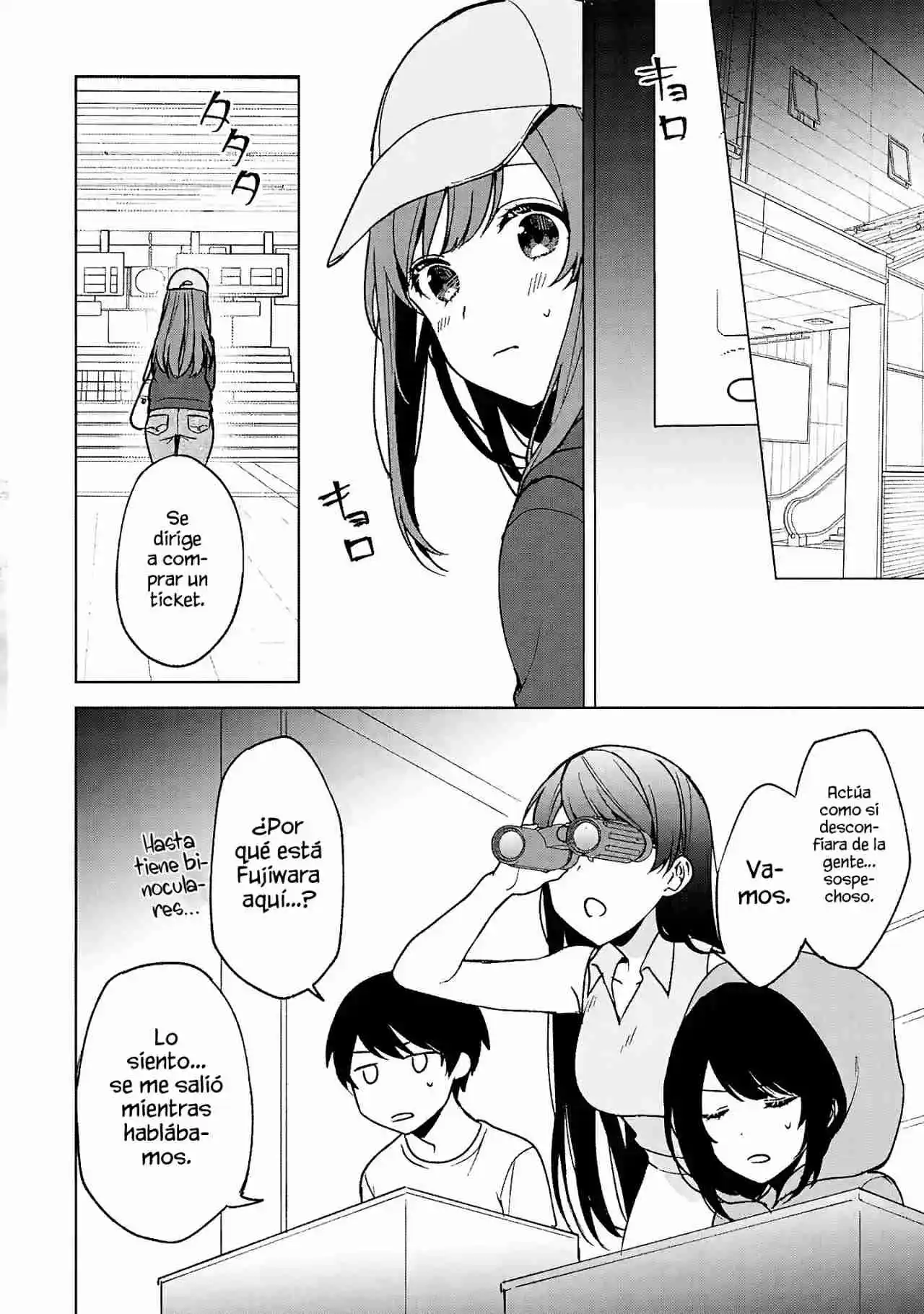 Chikan Saresou Ni Natteiru S-kyuu Bishoujo Wo Tasuketara Tonari No Seki No Osananajimi Datta capítulo 31 página 16