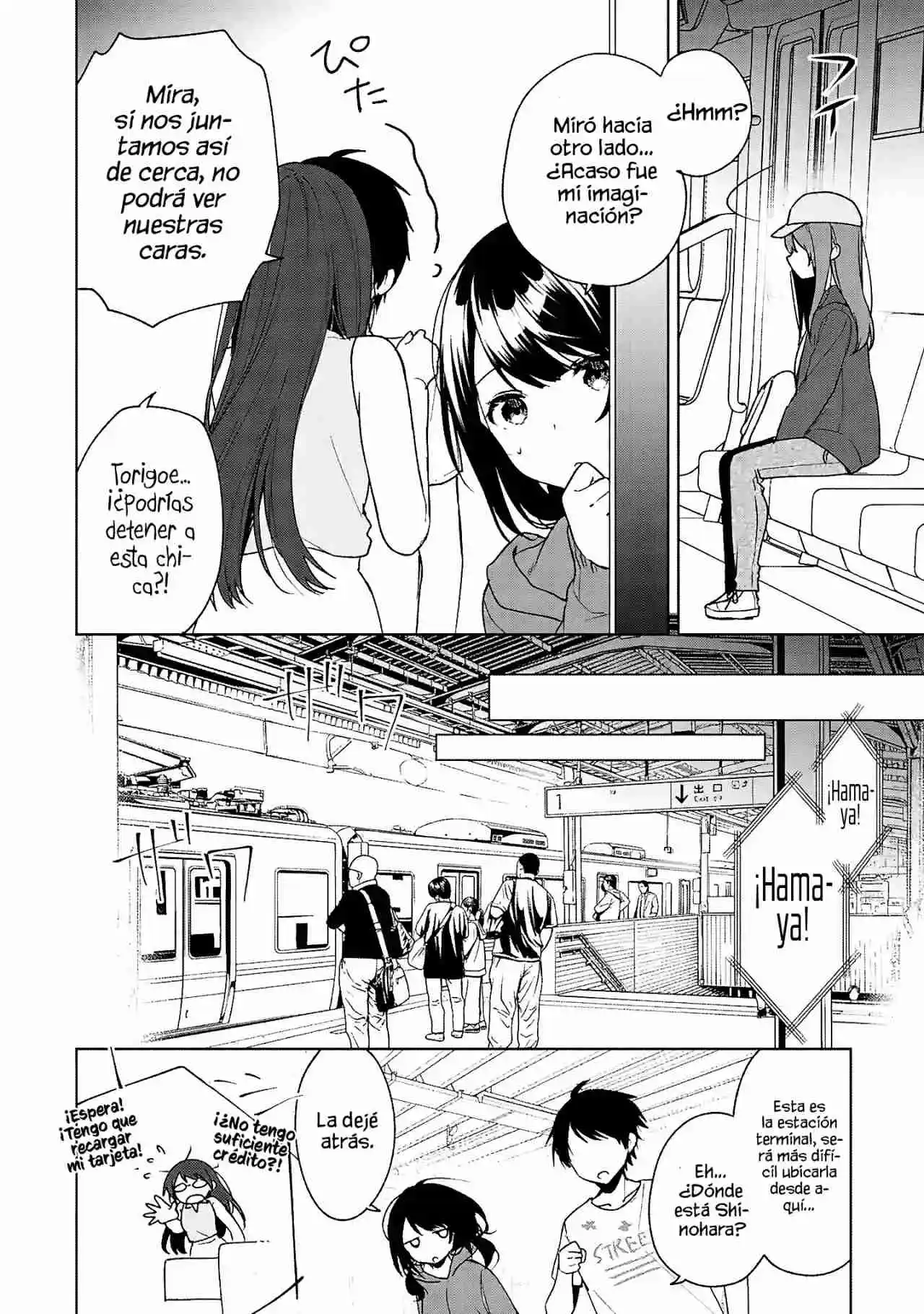 Chikan Saresou Ni Natteiru S-kyuu Bishoujo Wo Tasuketara Tonari No Seki No Osananajimi Datta capítulo 32 página 6