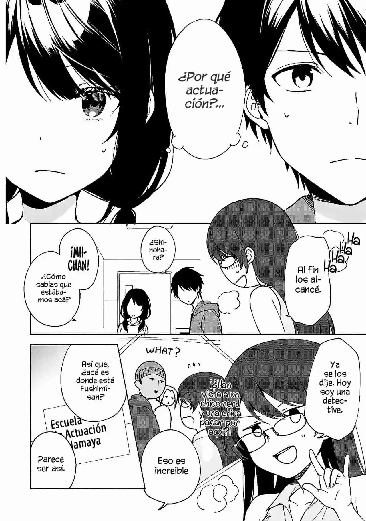 Chikan Saresou Ni Natteiru S-kyuu Bishoujo Wo Tasuketara Tonari No Seki No Osananajimi Datta capítulo 32 página 16