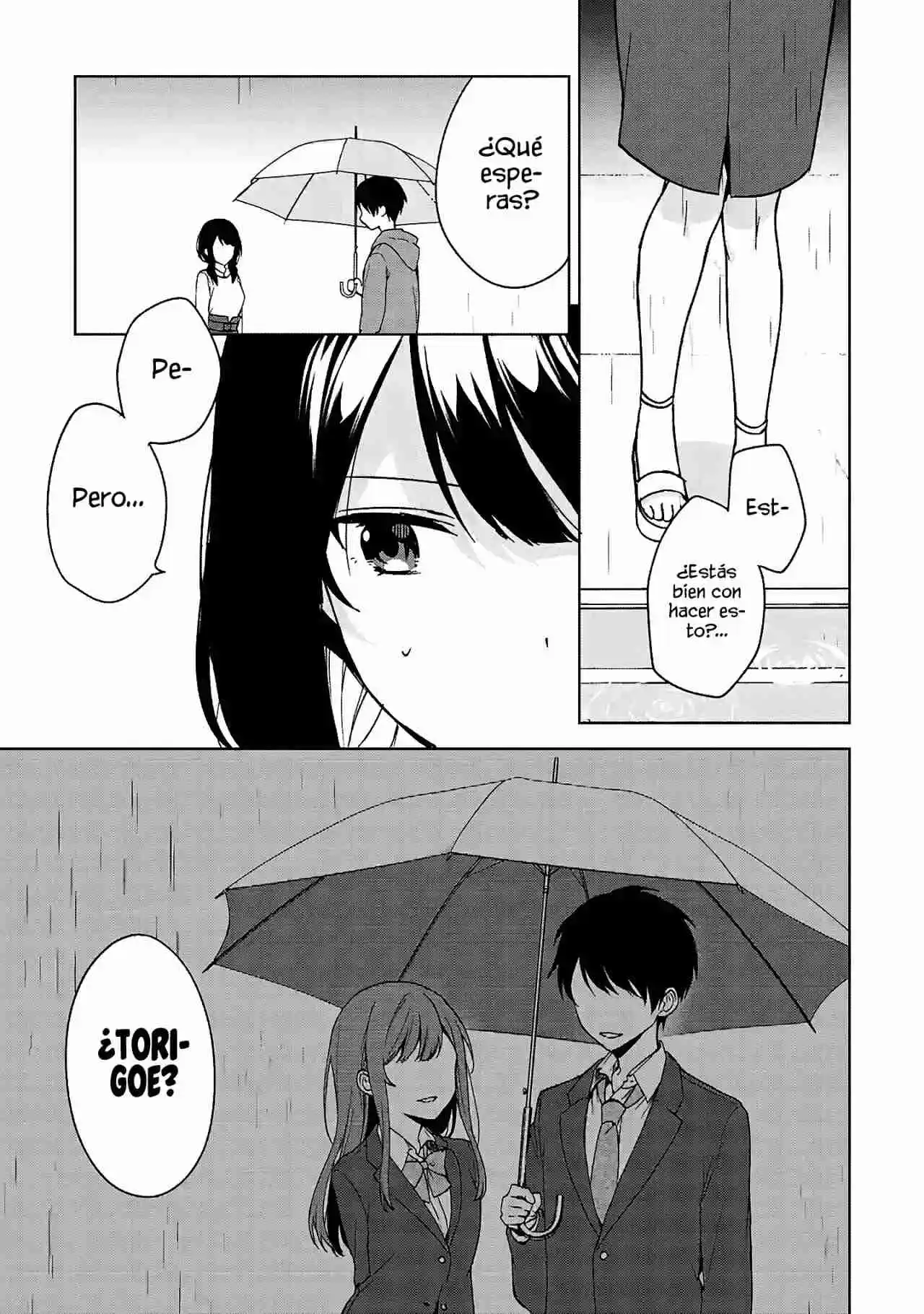 Chikan Saresou Ni Natteiru S-kyuu Bishoujo Wo Tasuketara Tonari No Seki No Osananajimi Datta capítulo 33 página 9