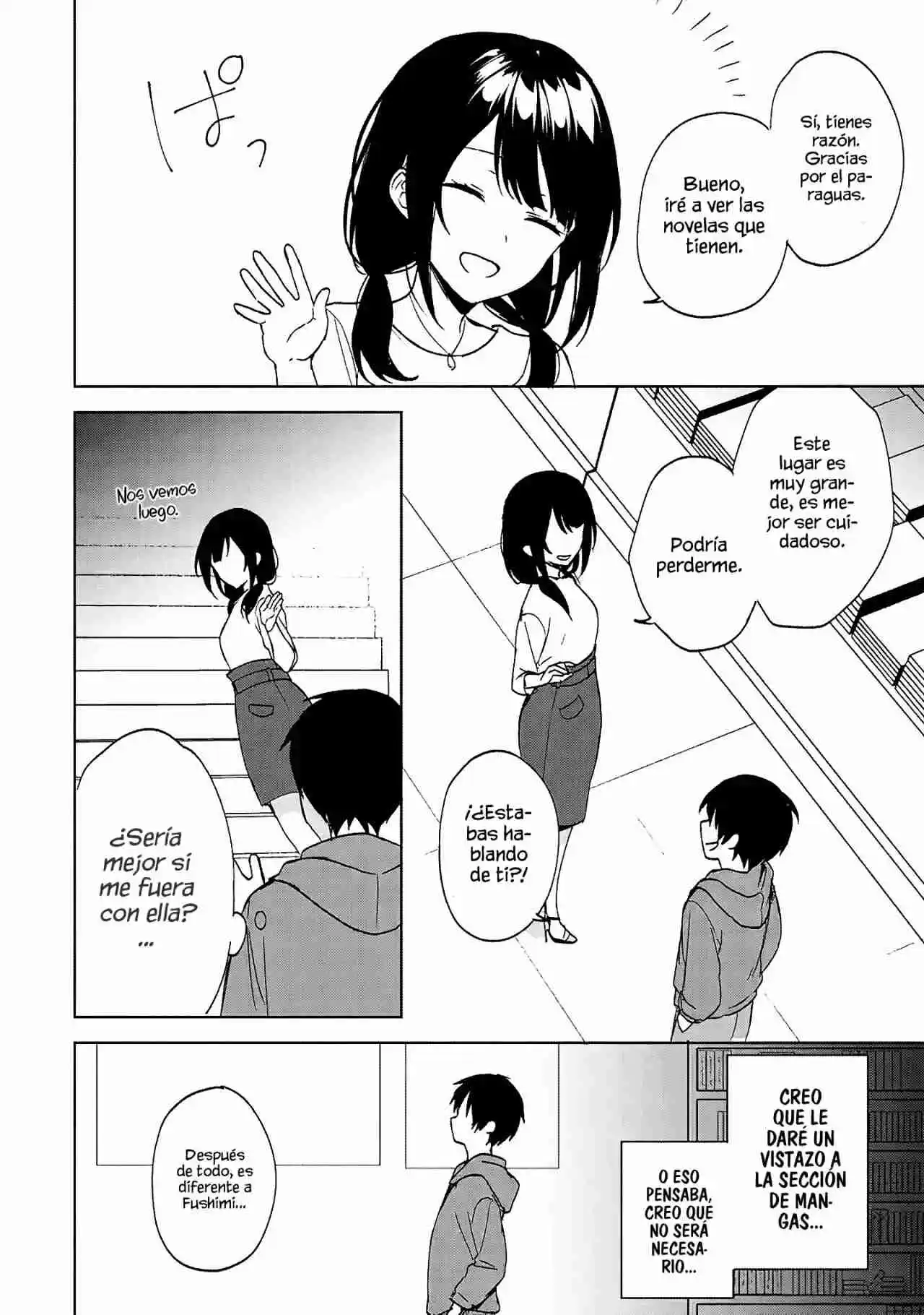 Chikan Saresou Ni Natteiru S-kyuu Bishoujo Wo Tasuketara Tonari No Seki No Osananajimi Datta capítulo 33 página 12