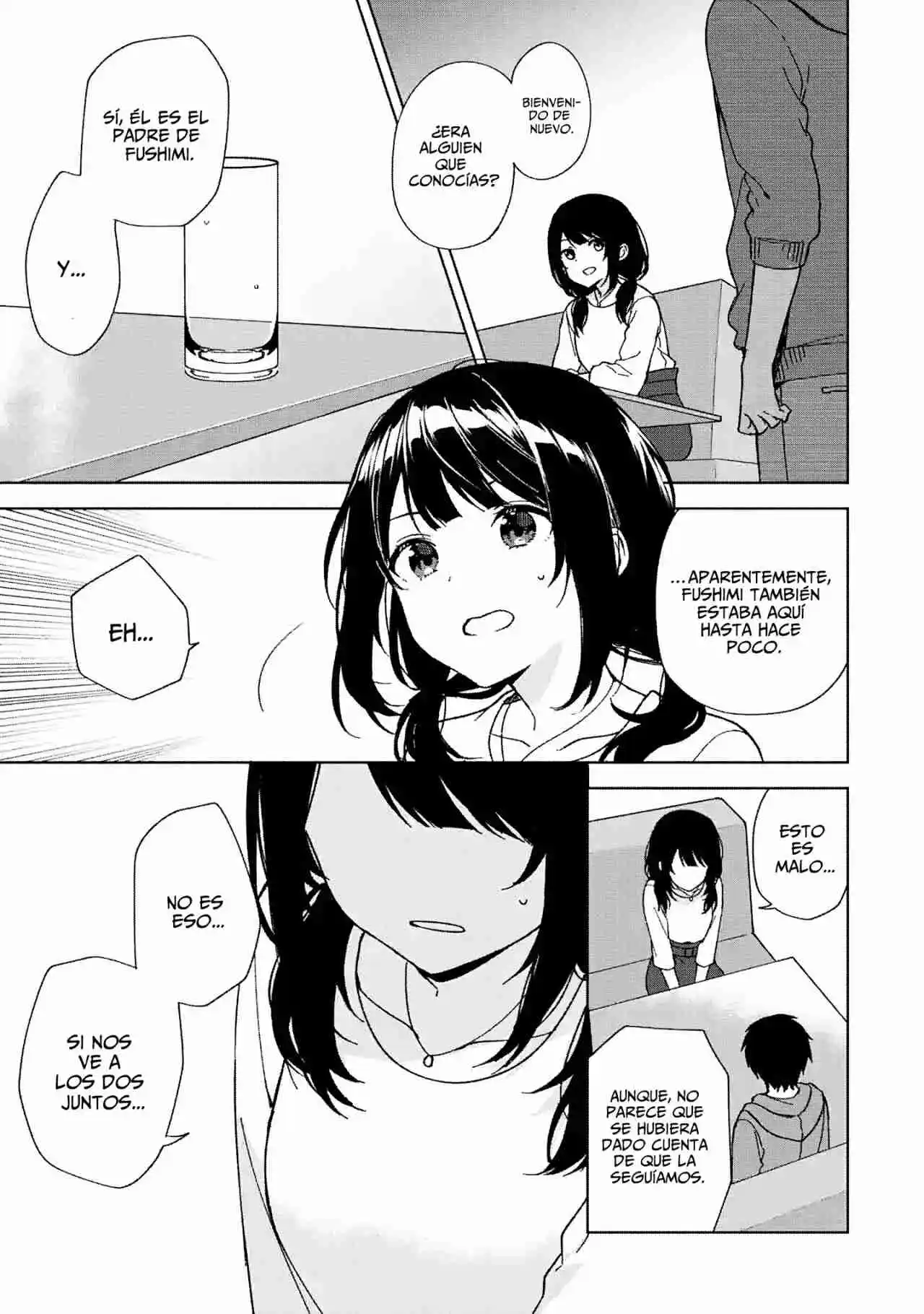 Chikan Saresou Ni Natteiru S-kyuu Bishoujo Wo Tasuketara Tonari No Seki No Osananajimi Datta capítulo 34 página 9