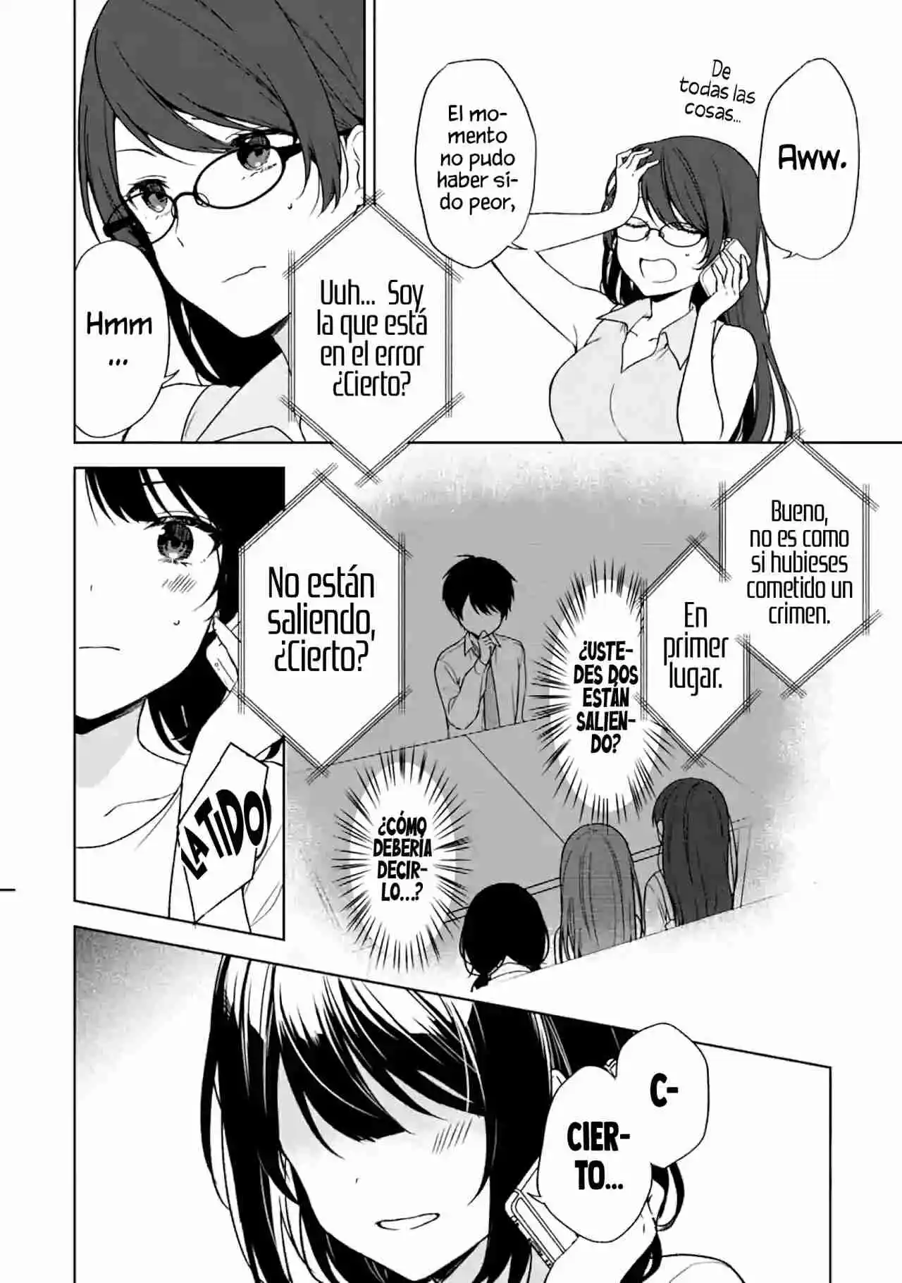 Chikan Saresou Ni Natteiru S-kyuu Bishoujo Wo Tasuketara Tonari No Seki No Osananajimi Datta capítulo 35 página 8
